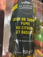 Coeur de saumon citronné