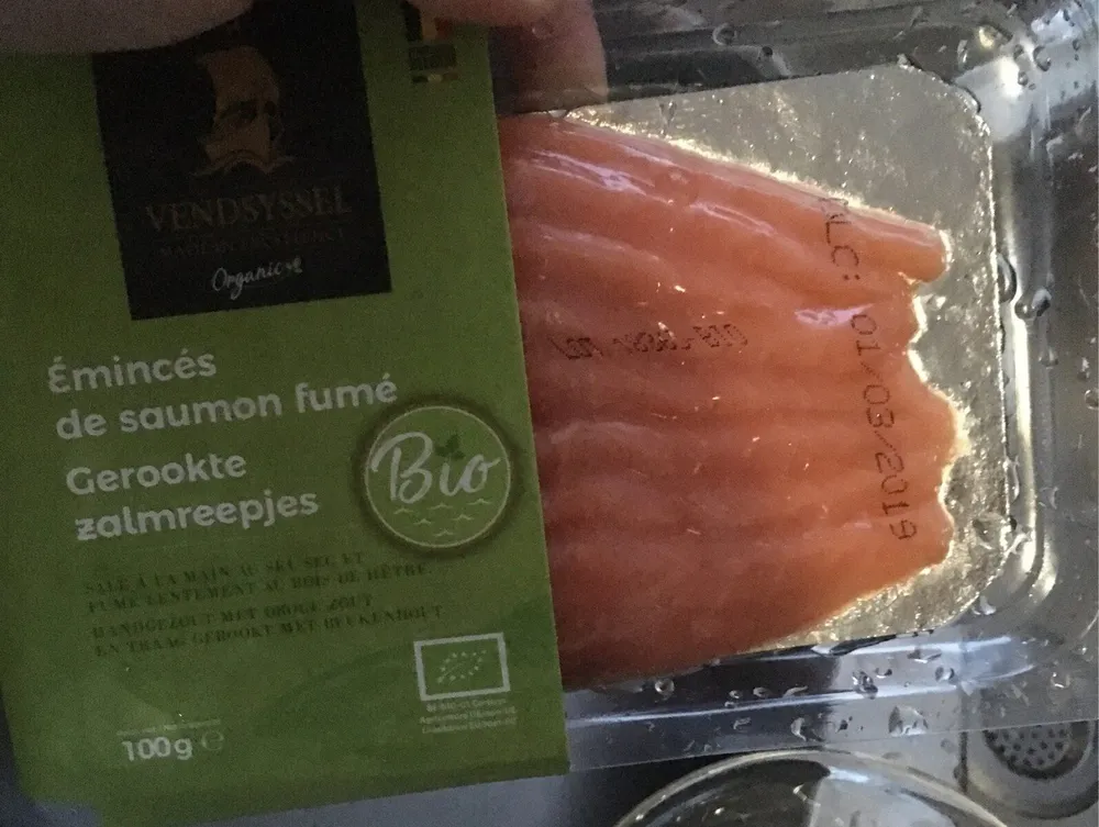 Emincé de saumon