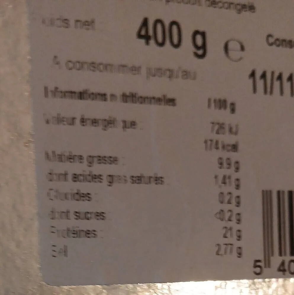 Truite fumée d'Écosse