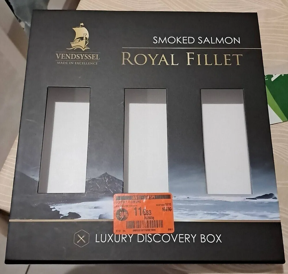 Coffret coeur de saumon