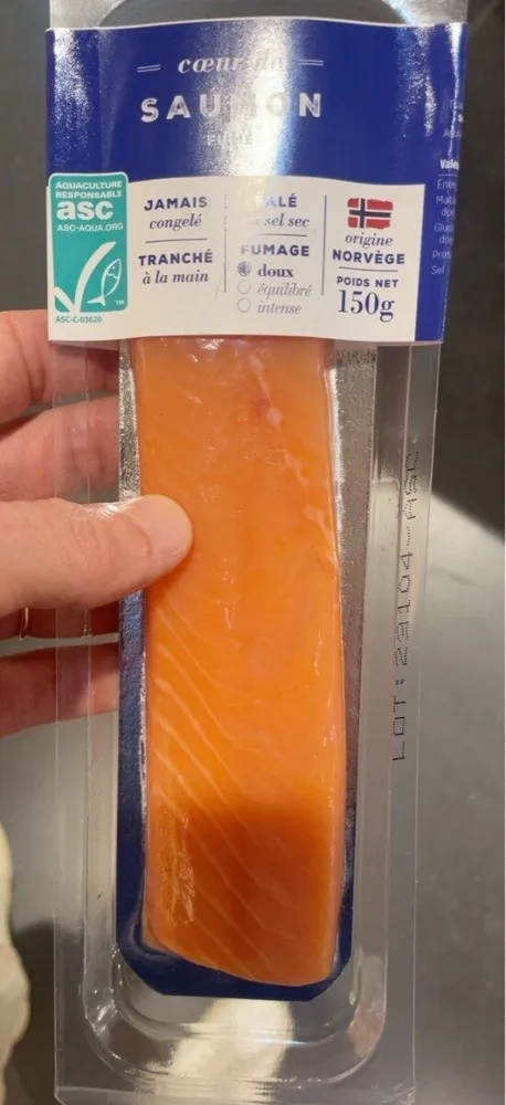 Coeur de Saumon fumé