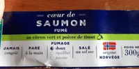 Cœur de saumon fumé