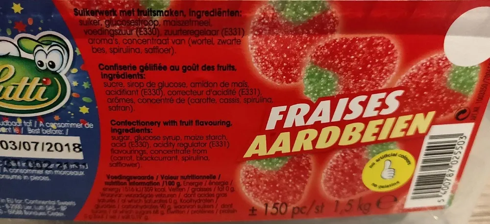 Lutti fraises