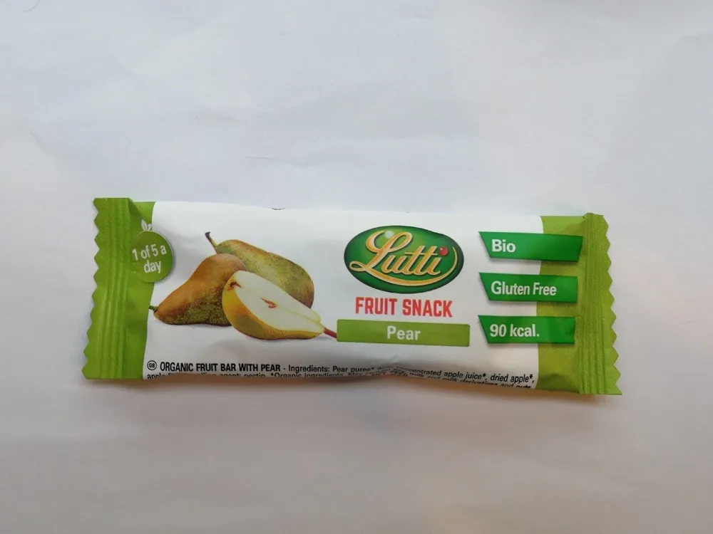 Fruit snack poire