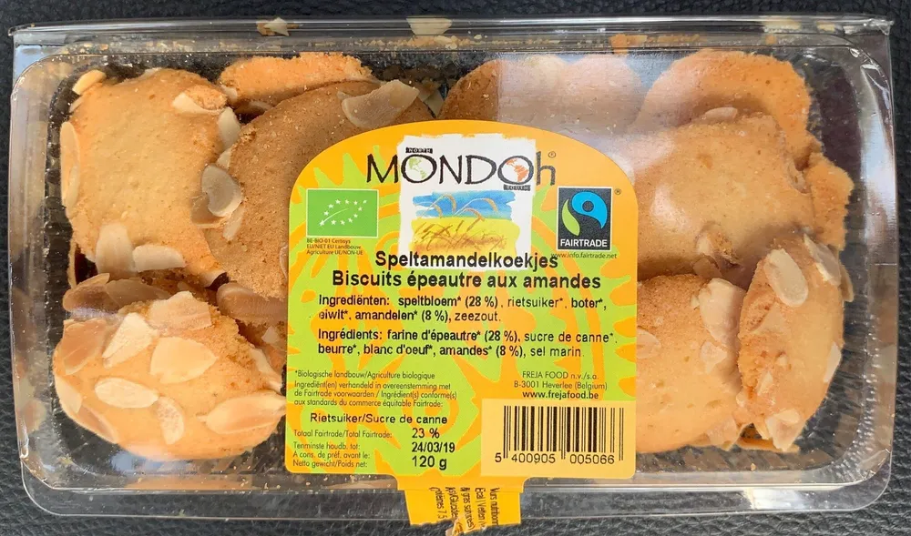 Biscuit épautre aux amandes