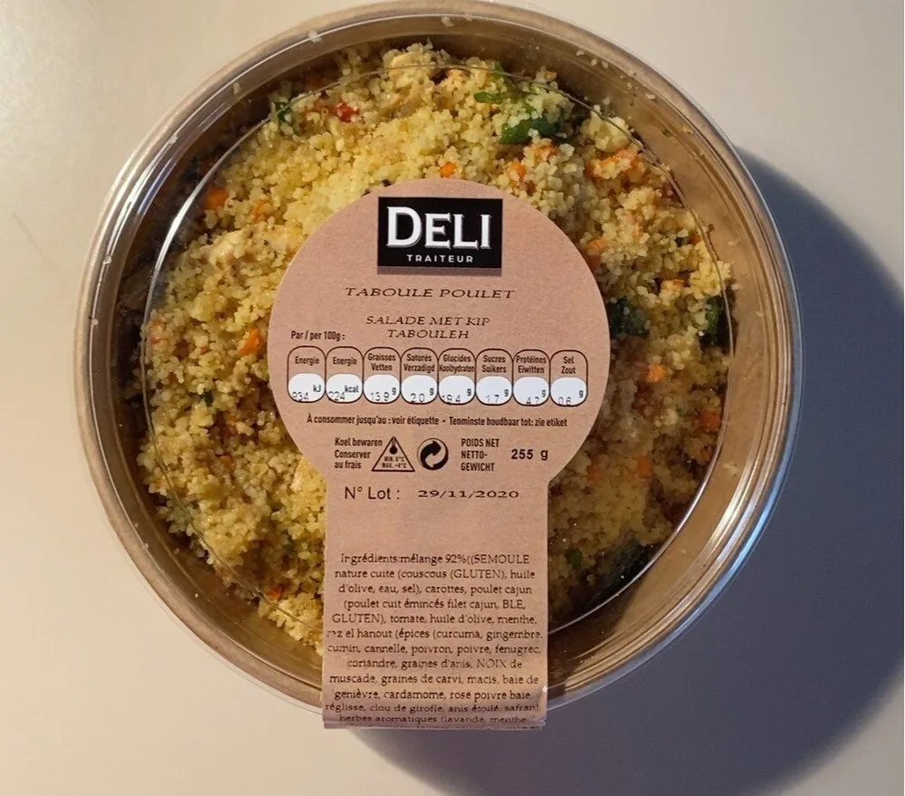 Taboule poulet