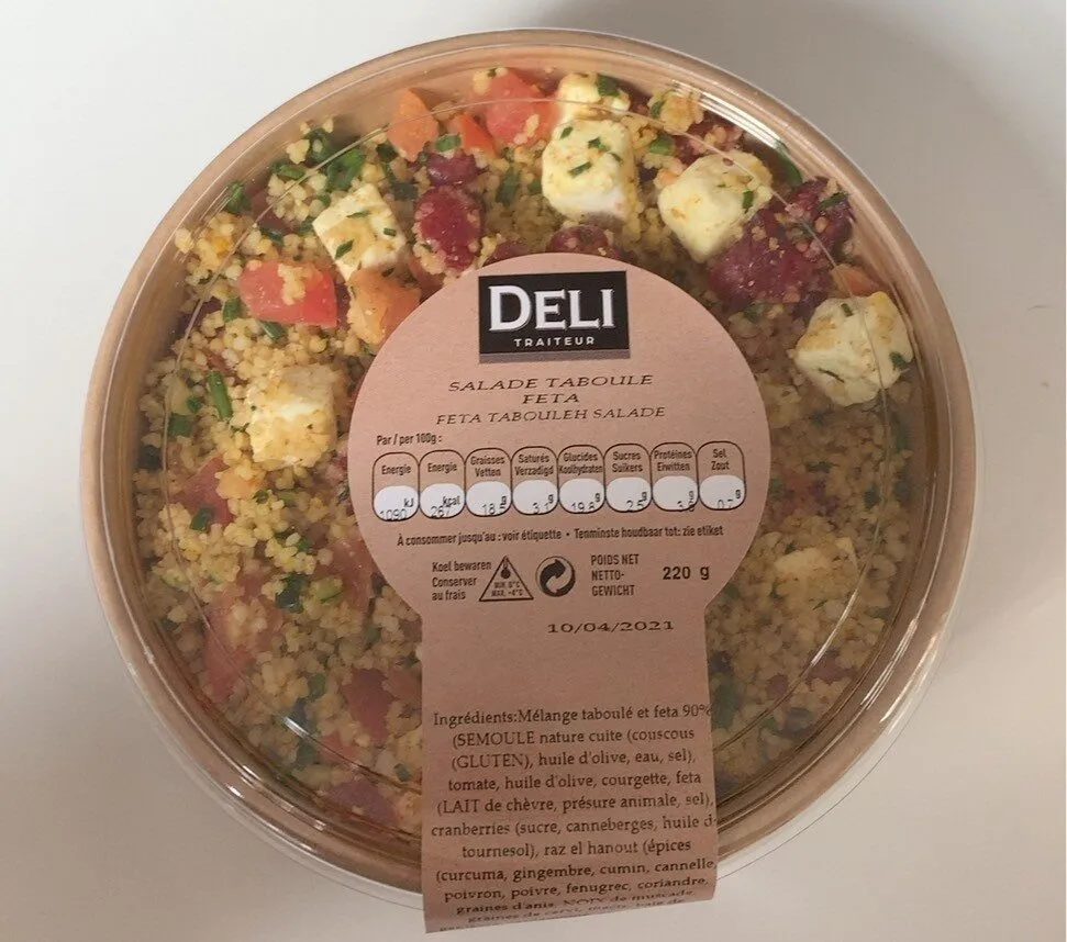 Salade taboulé feta