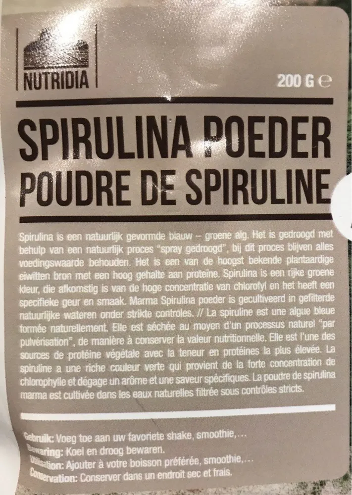 Poudre de Spiruline