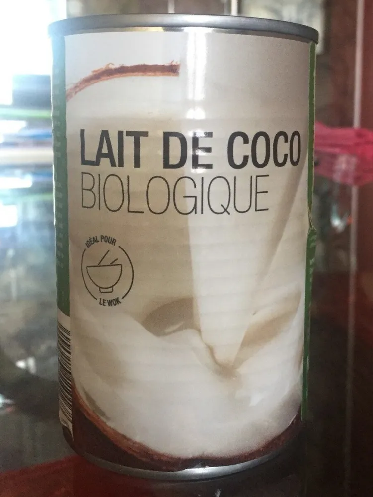 Lait de coco biologique
