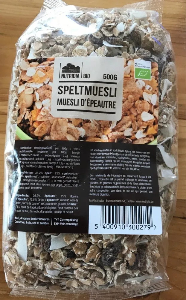 Muesli d'épautre