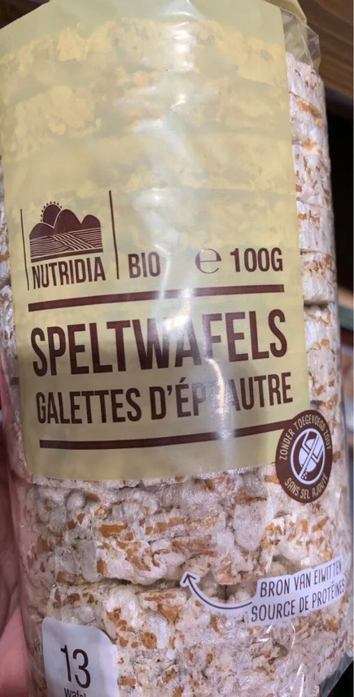 Speltwafels