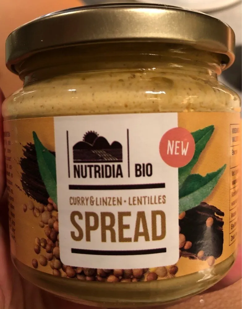 Curry en linzen spread