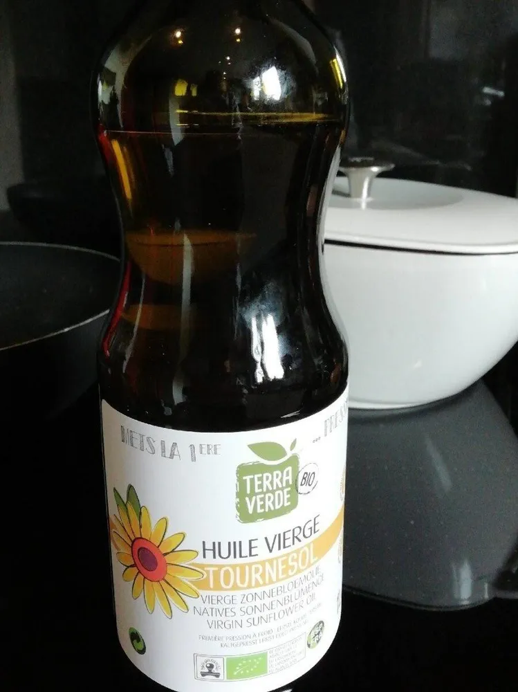 Huile vierge tournesol