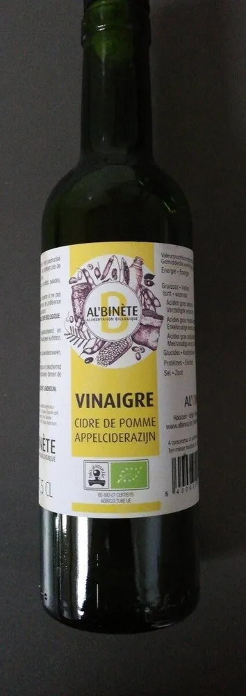 Vinaigre cidre de pomme