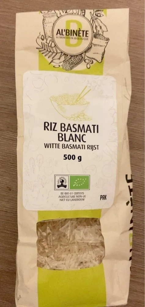 Riz Basmati Blanc
