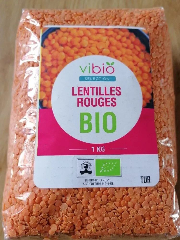 Lentilles rouges