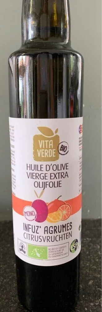 Huile d'omive vierge extra infuz' agrumes