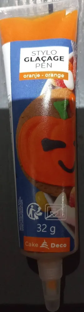 Stylo glaçage orange