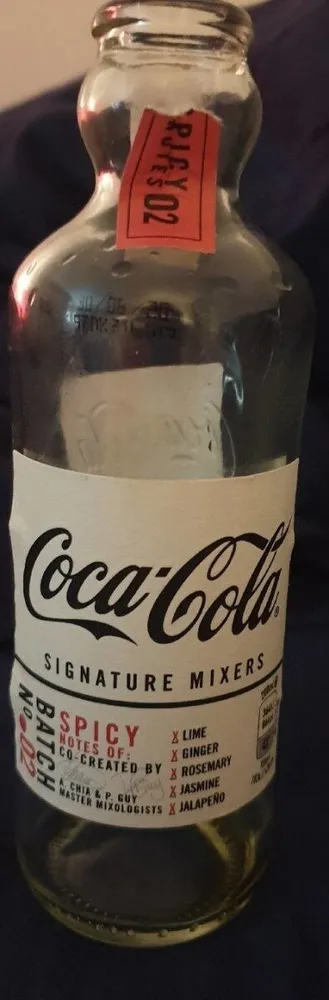 Signature Mixers Spicy Glass Bottle