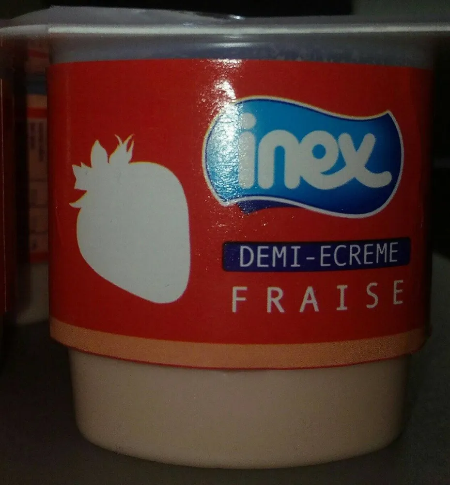 Yaourt demi-écrémé fraise
