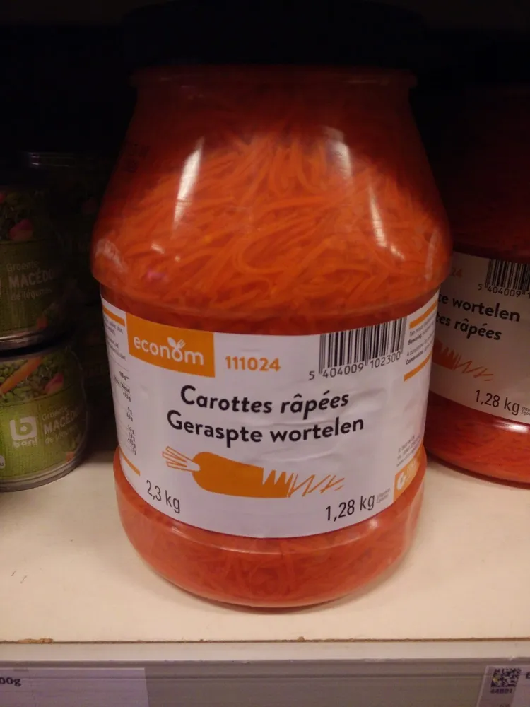 Salade de carottes aigre douce