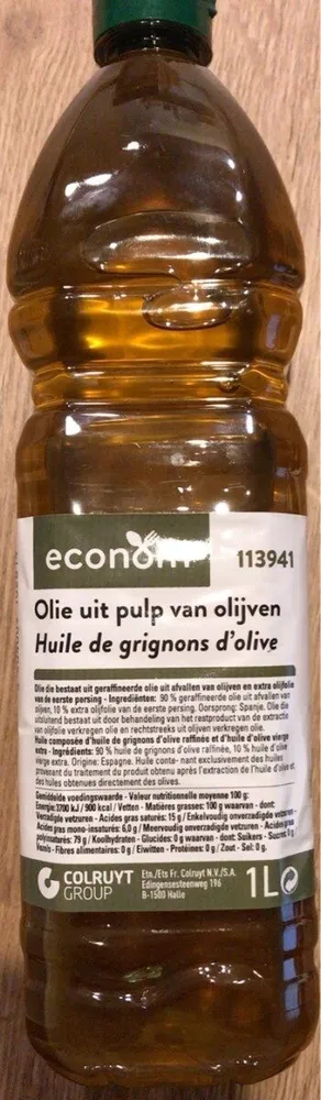 Huile de grignons d’olive