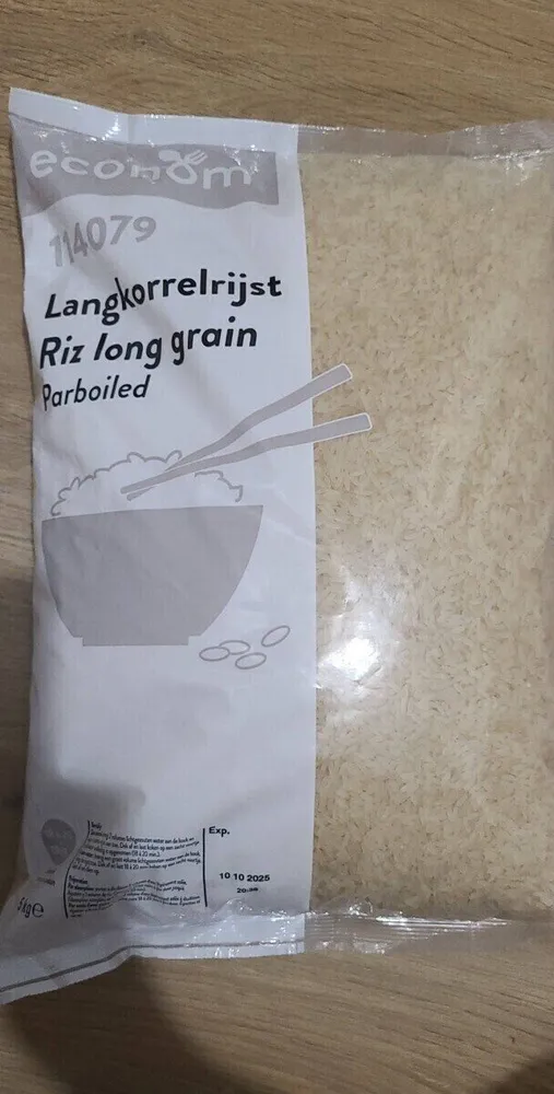 Langkorrelrijst
