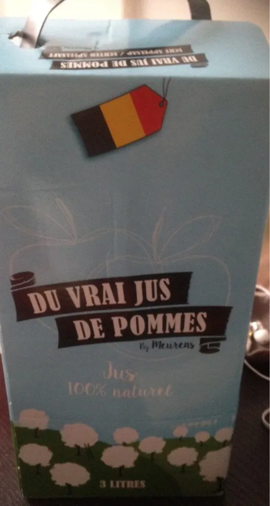 Du vrai jus de pommes