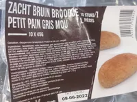 Zacht bruin broodje