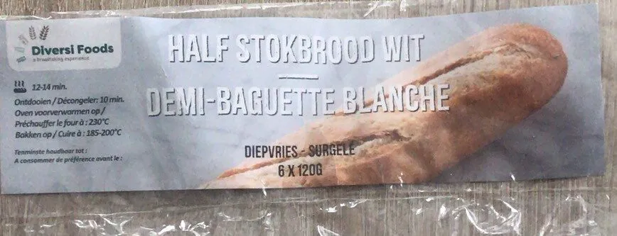Demi baguette blanche