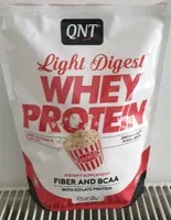 Whey protein sweet popcorn