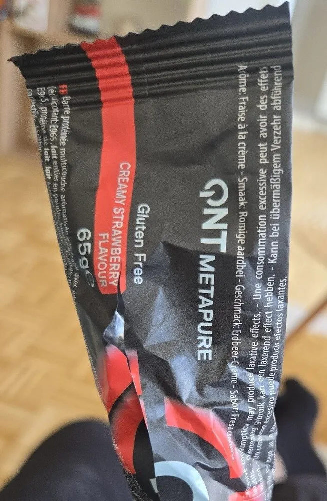 40% Protein Crunchy Bar Cream Strawberry