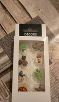 Plaque chocolat 2D tradition Noel