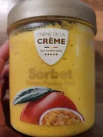 Sorbet mango passion fruit