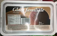 Glace familiale chocolat