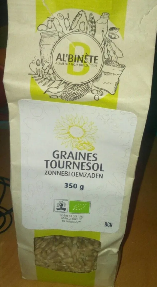 Graines de tournesol 350g