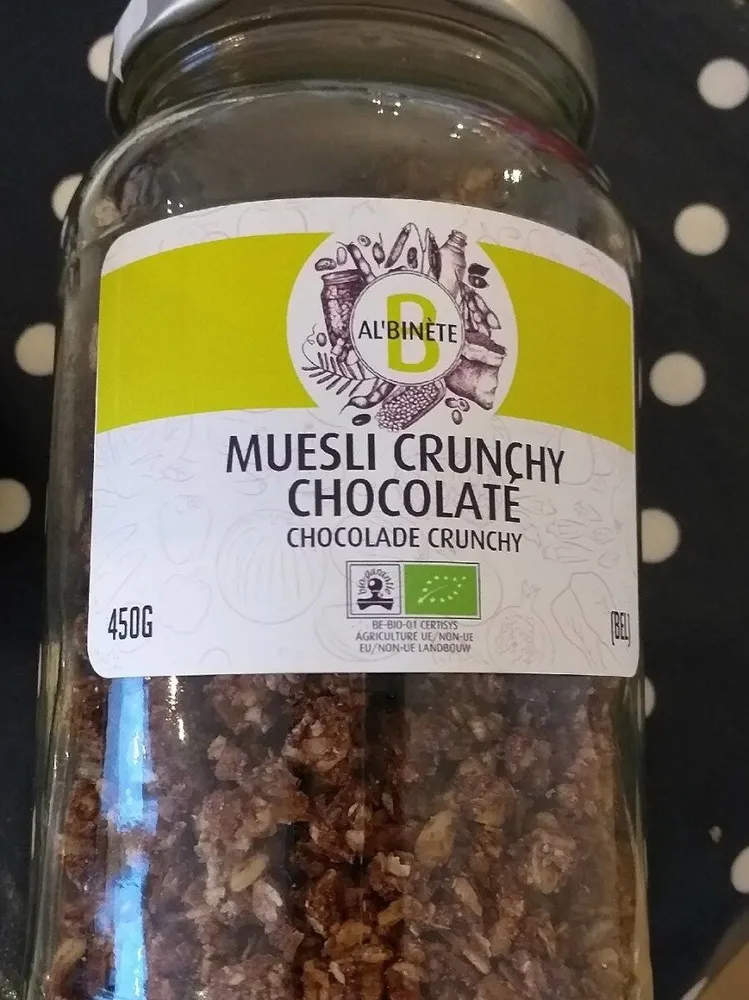 Muesli crunchy chocolaté