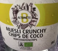 Muesli crunchy chips de coco
