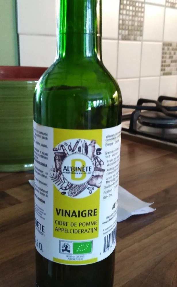 Cidre de pomme biologique