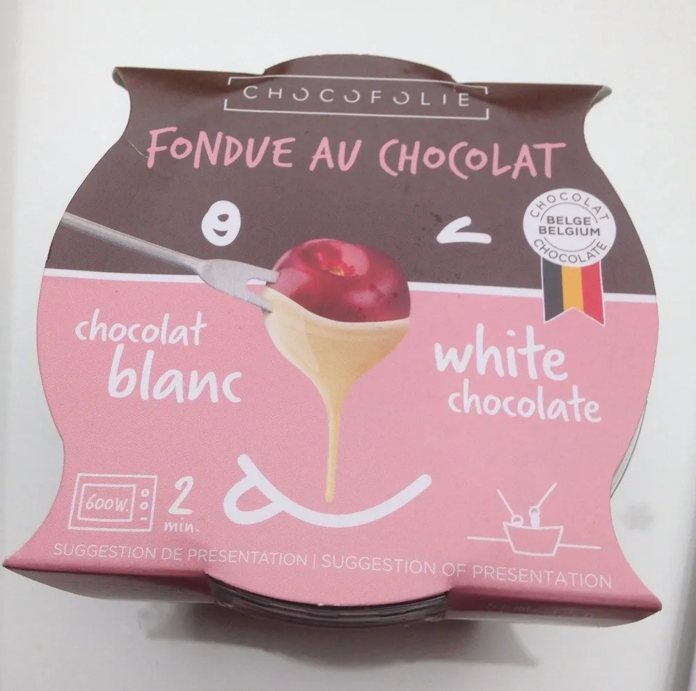 Fondue au chocolat