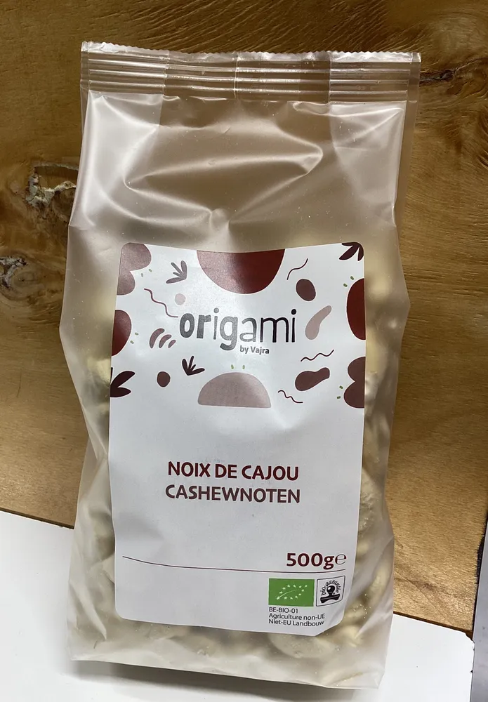 noix de cajou origami
