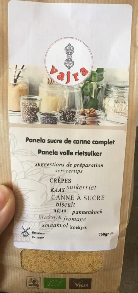 Panela sucre de canne complet