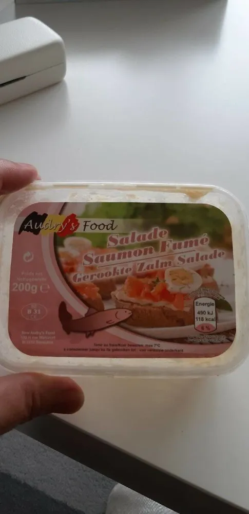 Salade de saumon audry'food