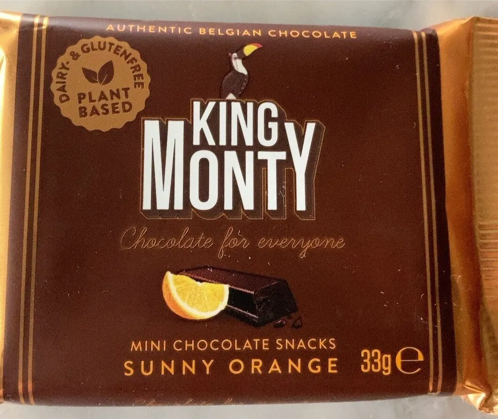 Mini chocolate Snacks Sunny Orange