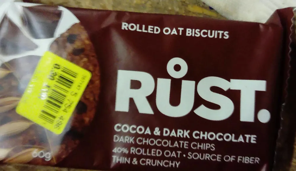 Rolled oat biscuits