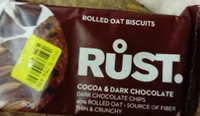 Rolled oat biscuits