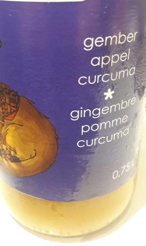 Gimgembre,pomme,curcuma
