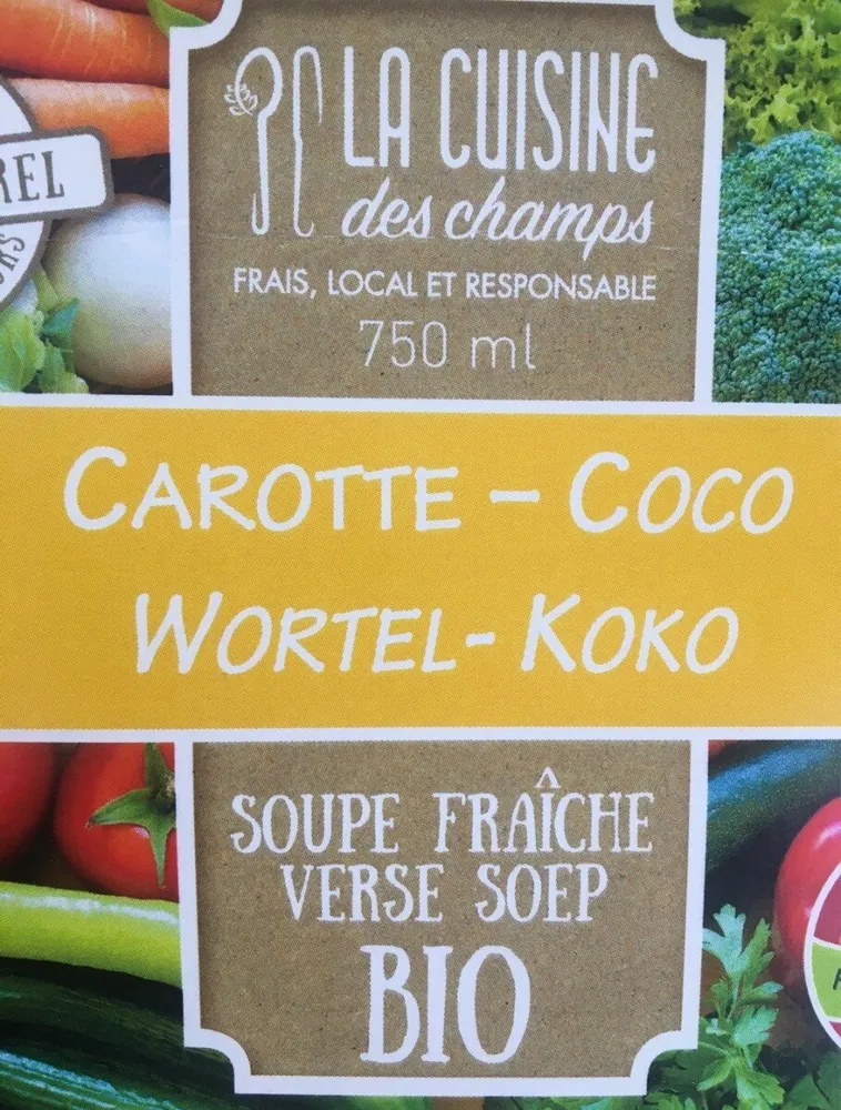 Soupe carotte coco