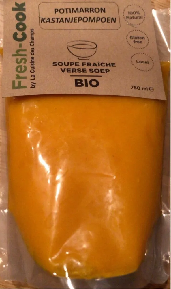 Soupe fraîche potimarron