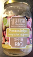 Compote de pommes bio